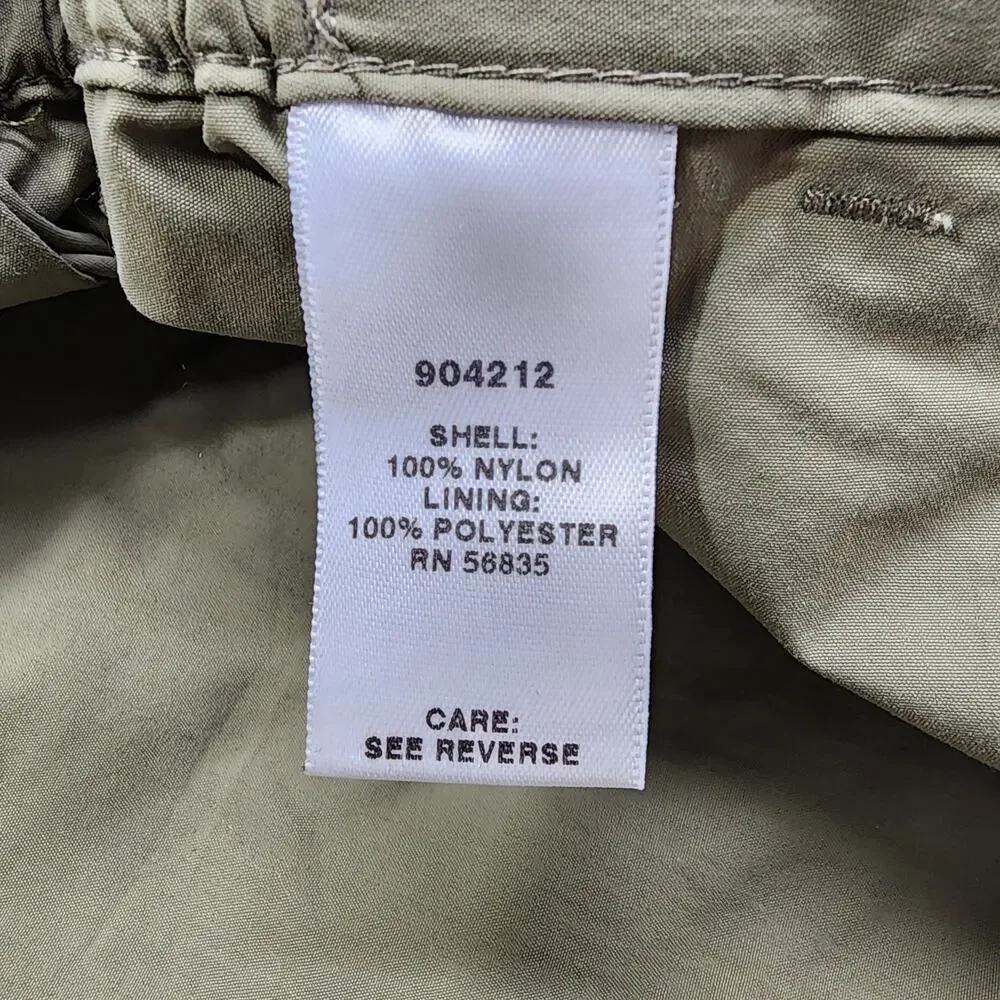 Cabela's Guidewear‎ Pants Mens XL L32 Tan UPF 40 Convertible Lightweight Hiking
